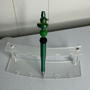 Green Beaded Pen
